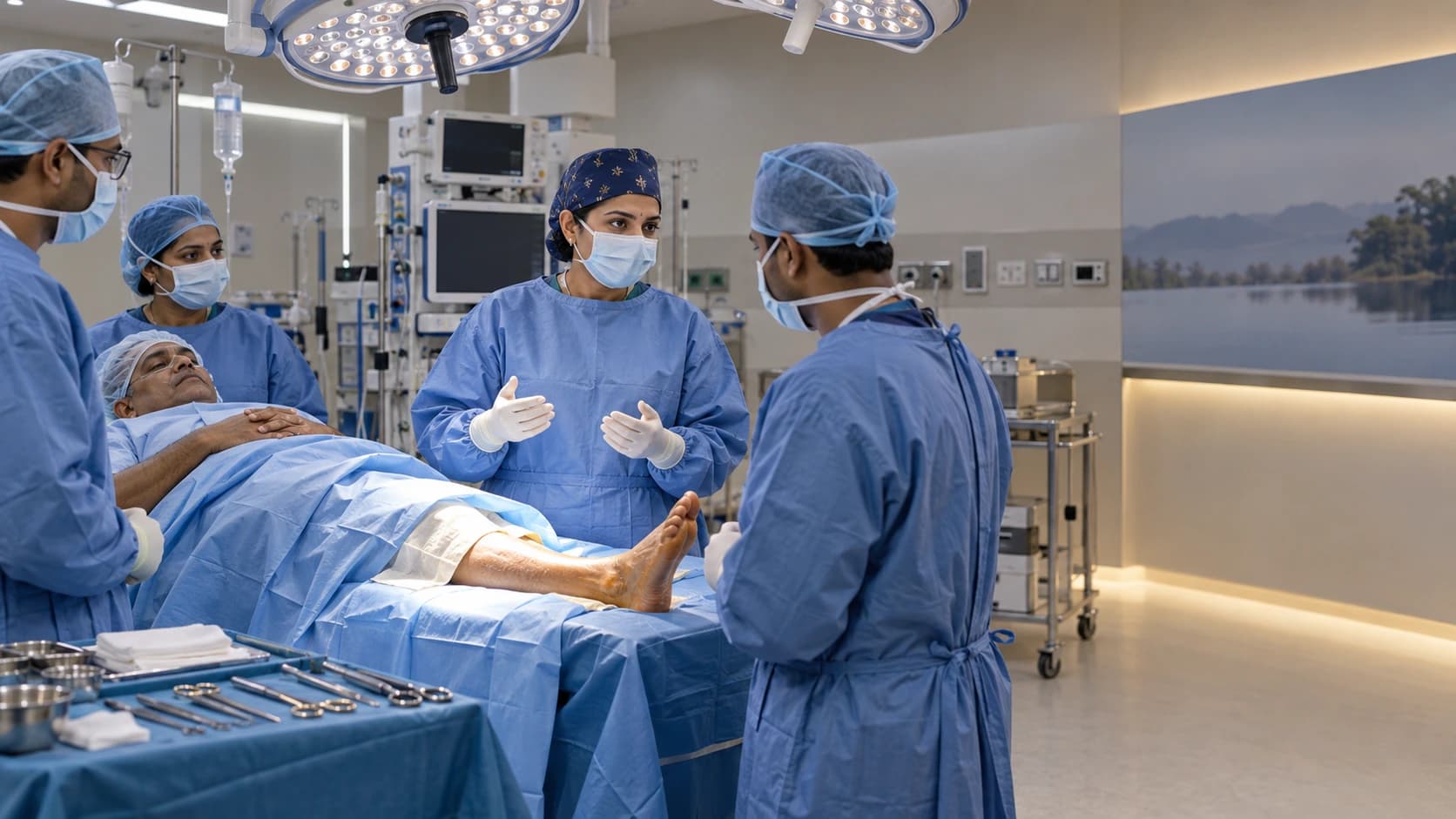 Diabetic Foot Surgery care at Merina Medical Centre