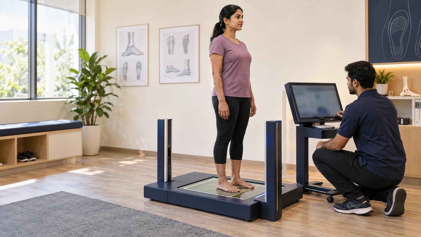 Foot Biometry Assessment care at Merina Medical Centre