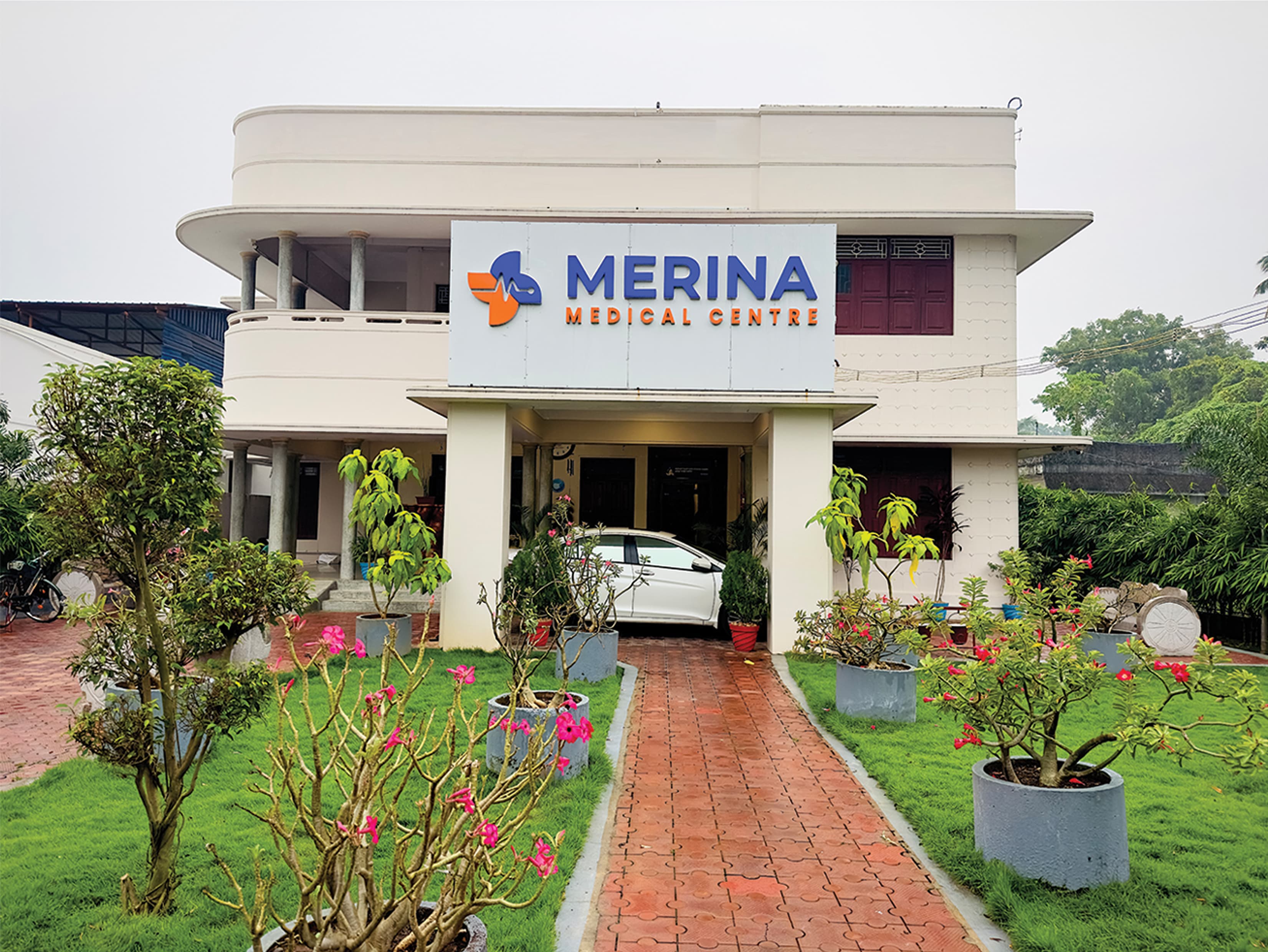 Exterior of Merina Medical Centre in Pattukkottai