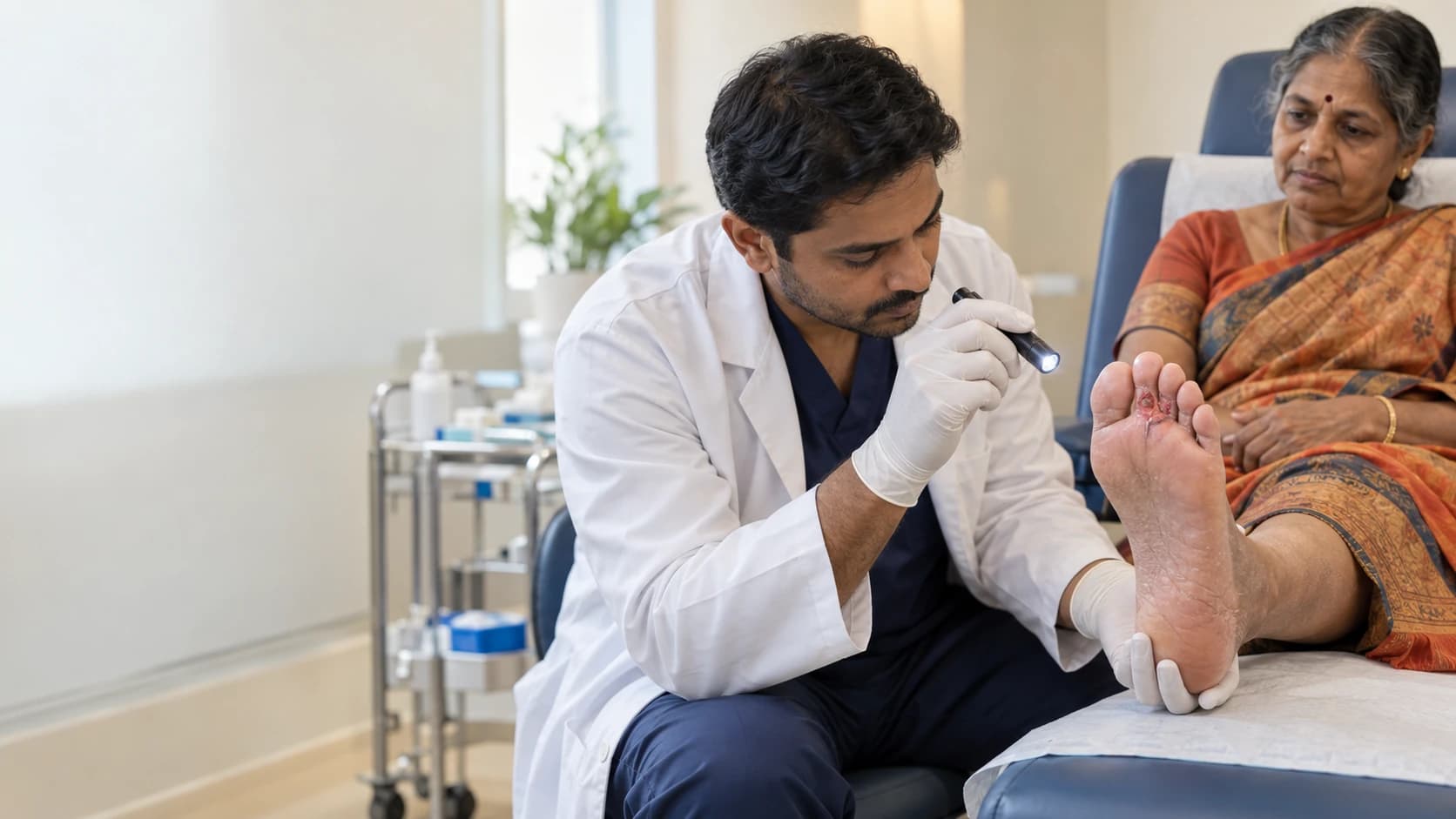 Foot Infection care at Merina Medical Centre