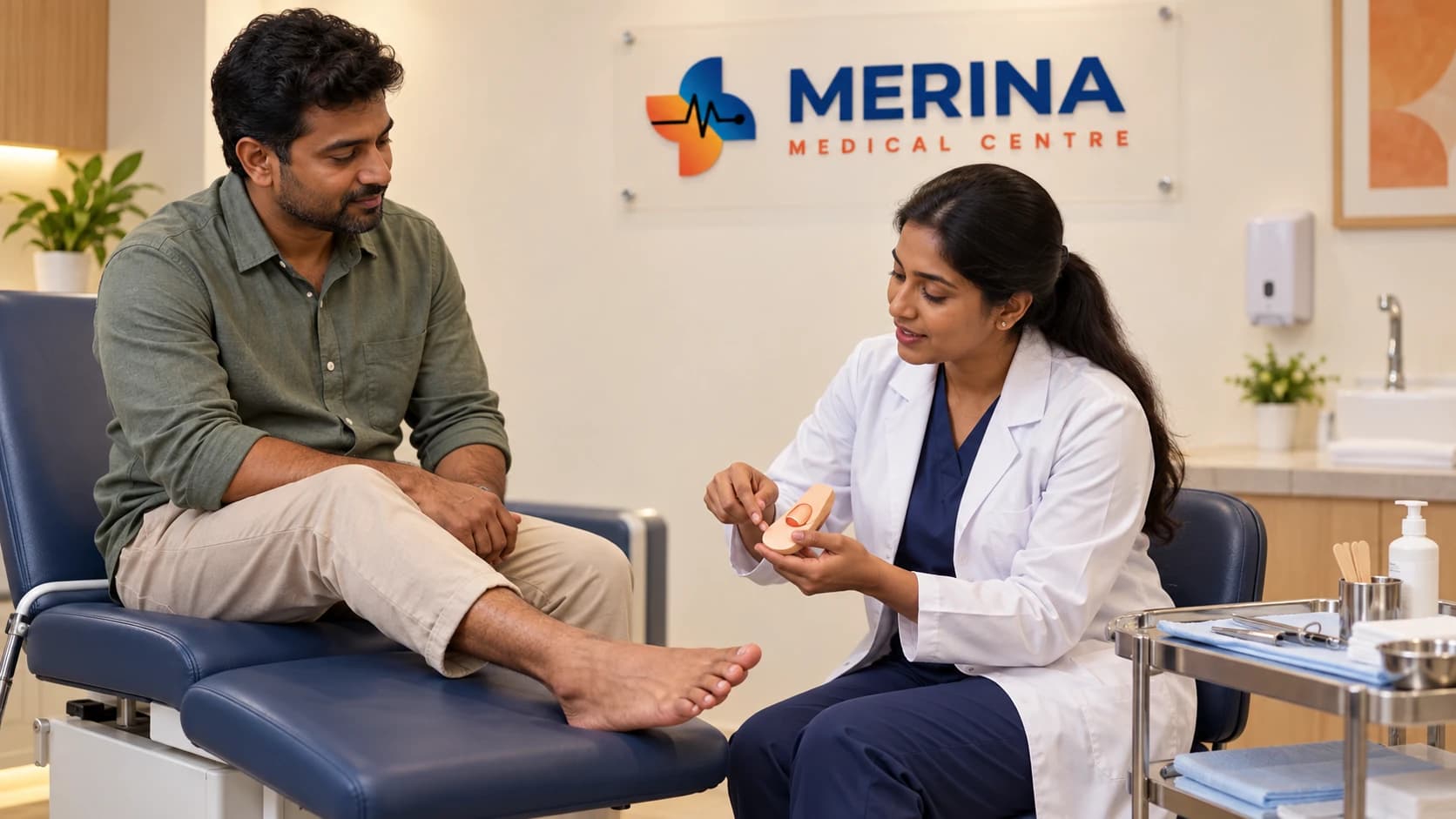 Ingrown Toenail care at Merina Medical Centre