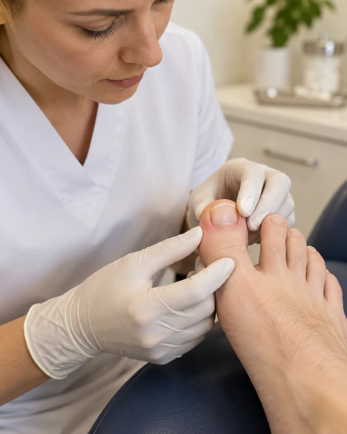 Ingrown Toenail supporting clinical detail at Merina Medical Centre