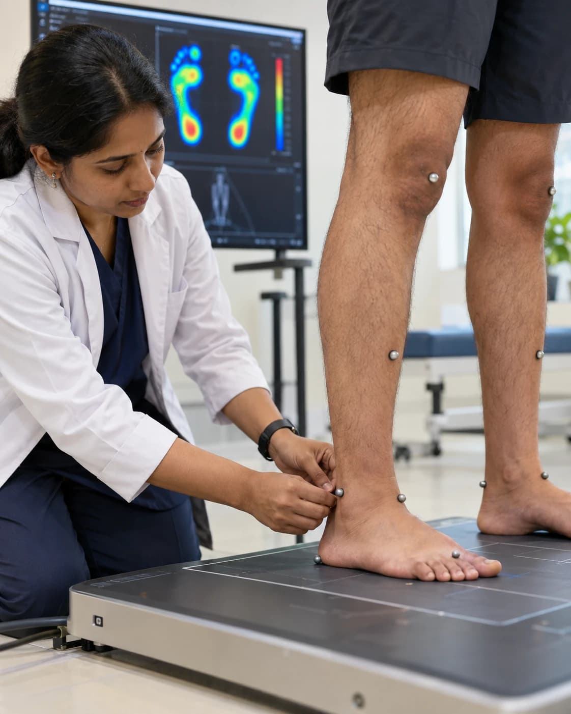 Biomechanical Analysis supporting clinical detail at Merina Medical Centre